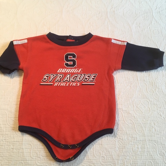 12m (4/$20) NCAA Syracuse Orange Bodysuit - Picture 1 of 8